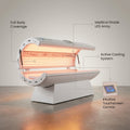 Red Light Therapy Bed Built for Full Body Treatment, Medical Grade LEDs, Touchscreen Control, Active Cooling