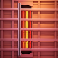 Infrared Sauna Cabin Built for Daily Detox, Multi-Zone Heating, FSC-Certified Wood, Digital Controls