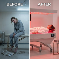 LumiThera ProLux 360 Red Light Therapy Bed — Before & After